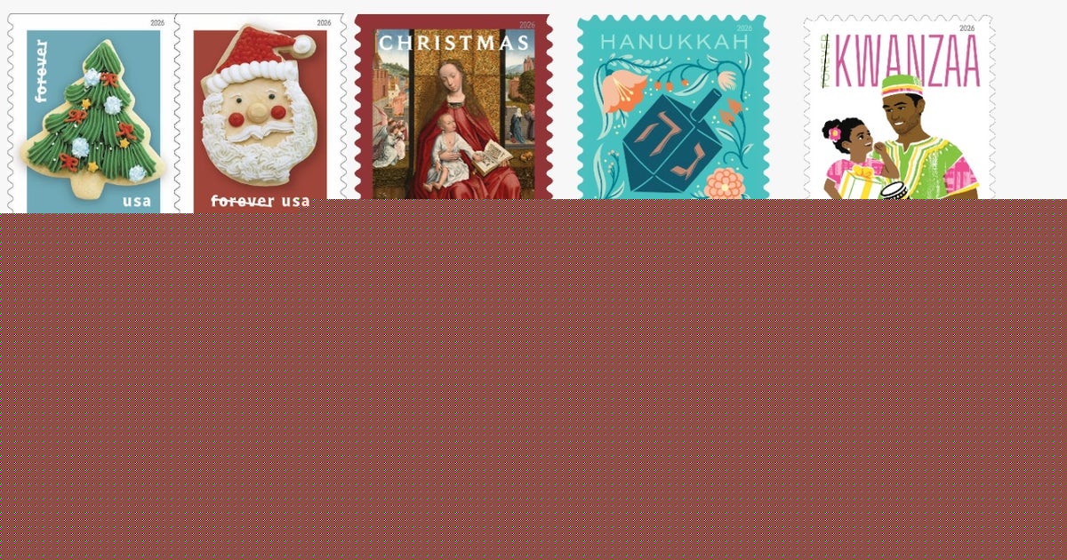 US Postal Service unveils 2026 holiday stamps - See the designs
