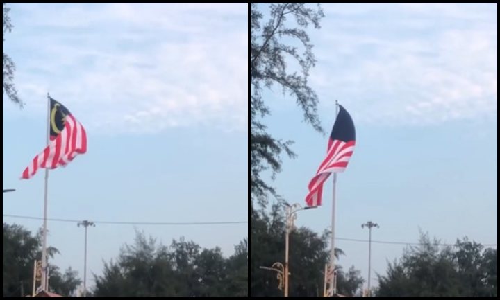 [Watch] “How Can A Storm Make The Moon And Star Disappear?” – Terengganu’s Flag Explanation Raises More Questions