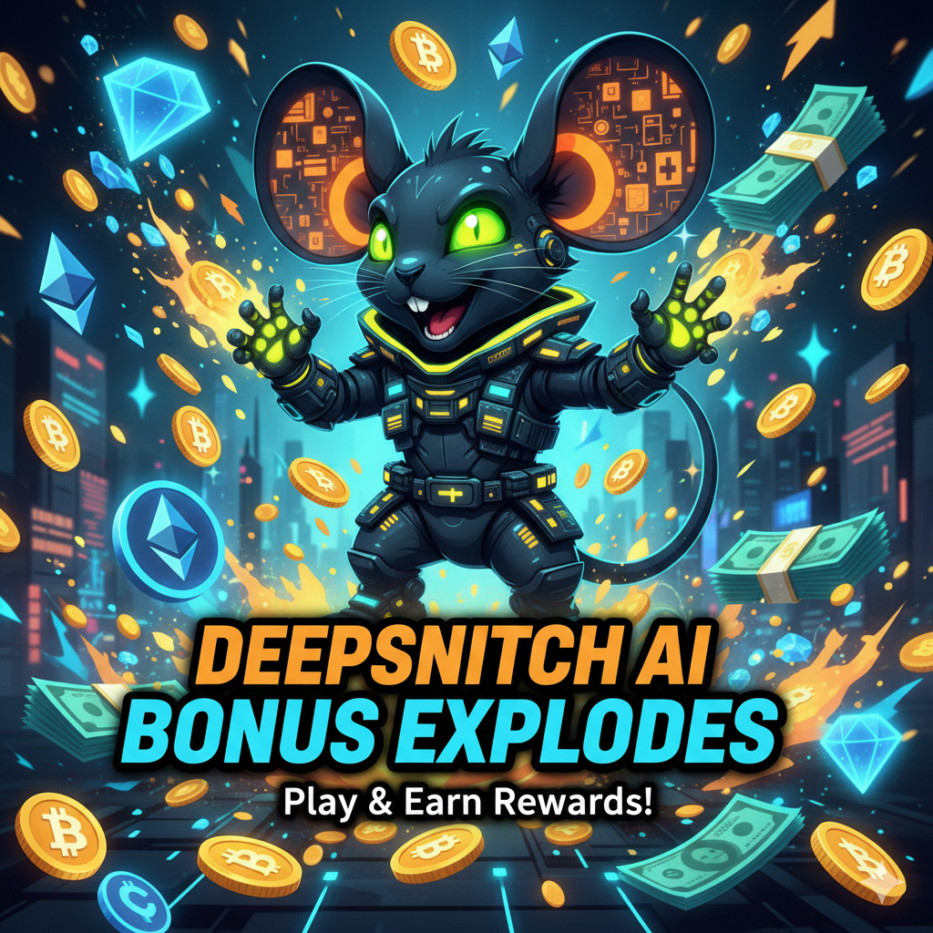 DeepSnitch AI Bonus Explodes: Turn $10K Into $6.65M With 150% Multipliers and Live AI Agents Before BNB and Solana Wake Up