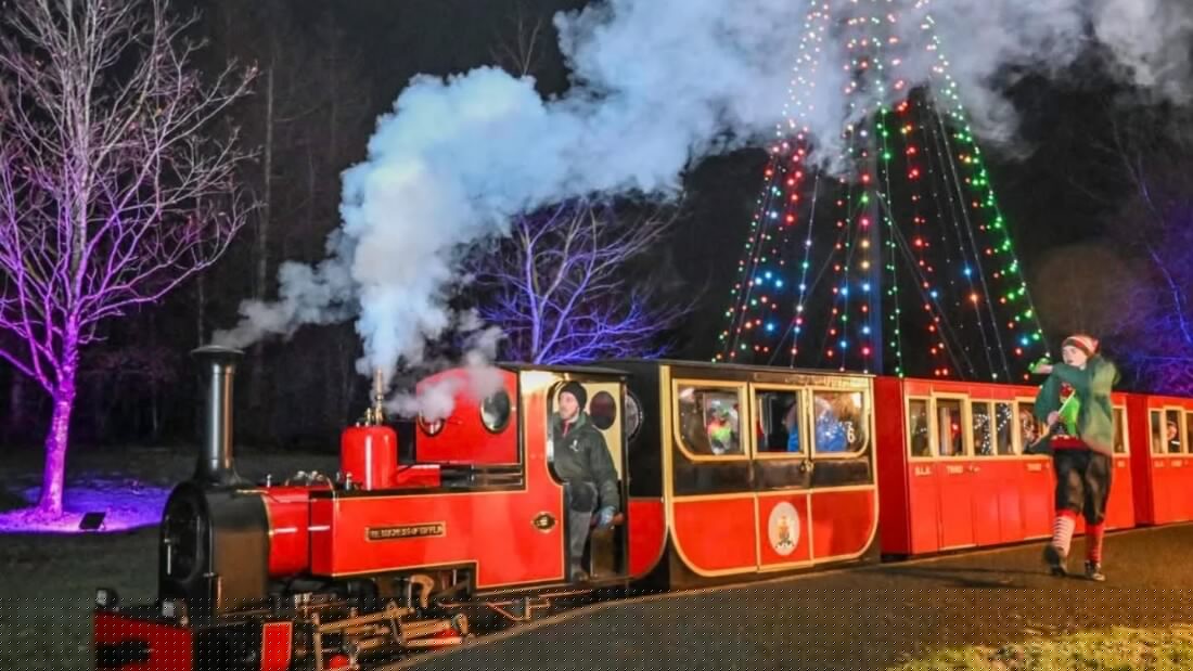 An enchanting journey: Santa Express returns to Oakfield Park
