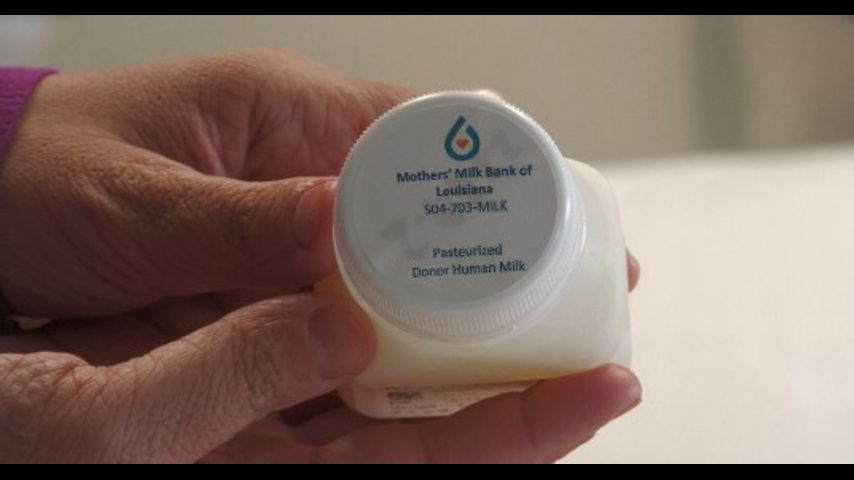 Moms can donate life-saving breast milk at Ochsner Baton Rouge for the state's milk bank