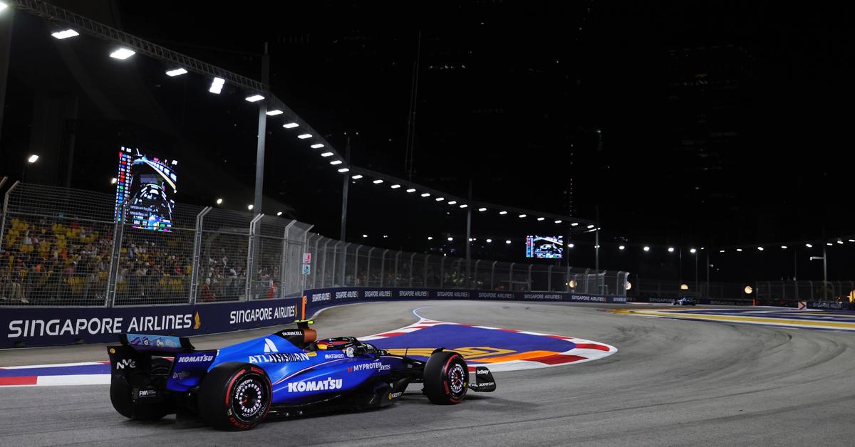 2025 Singapore Grand Prix Practice