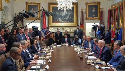 No questions and format shift: Four takeaways from first Trump Cabinet meeting of the year