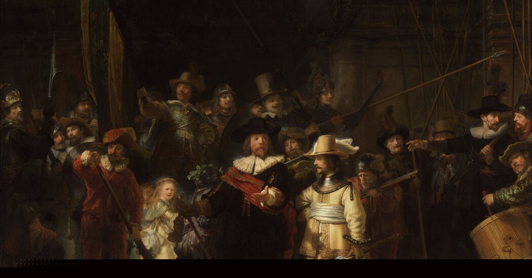 What’s the Dog in Rembrandt’s ‘The Night Watch’? A Longtime Mystery Is Solved.
