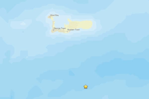 Small earthquake shakes Grand Cayman awake