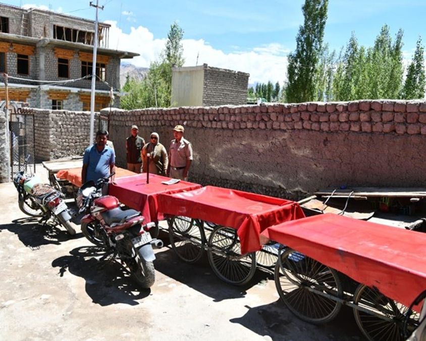 Leh Police seize ₹2 lakh assets of drug offender