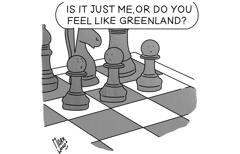 Is it just me, or do you feel like Greenland?