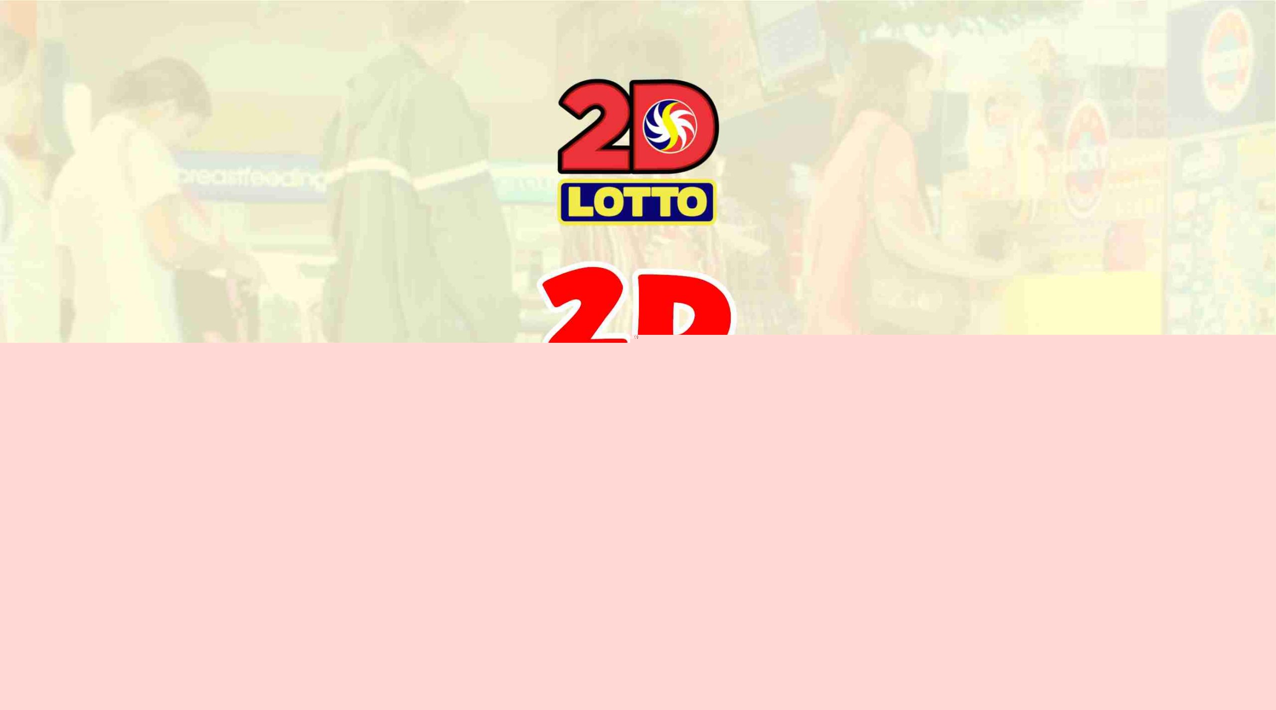 2D LOTTO RESULT Today, Tuesday, August 4, 2026