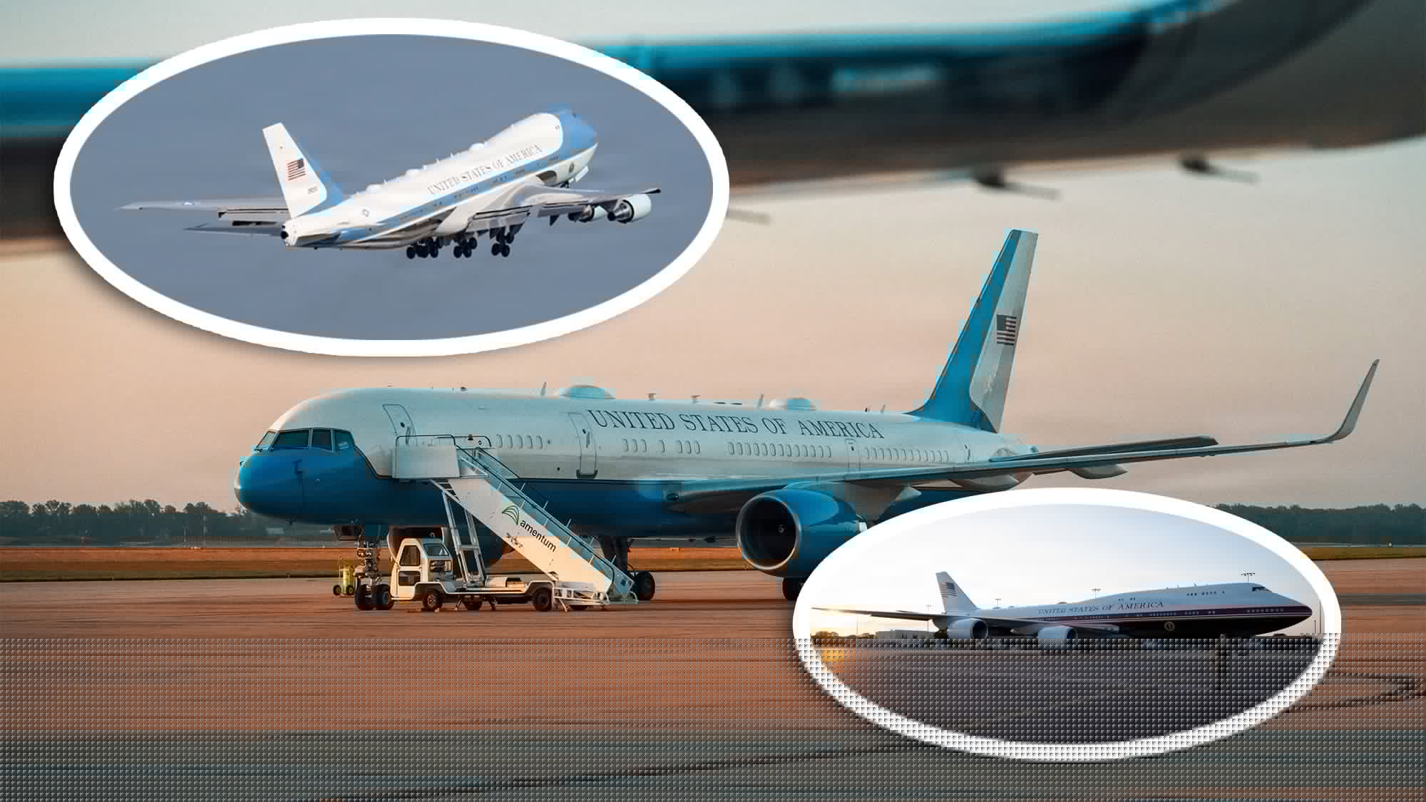 Trump Secretly Took C-32A Home from NATO Summit in an Elaborate Decoy Operation