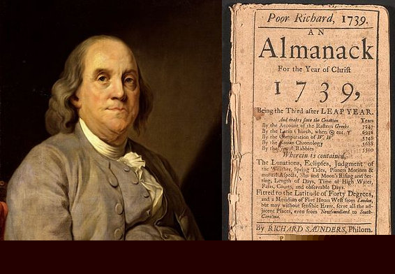 Comment on A Bit of Wisdom from the 1740 Poor Richard’s Almanac (American Dream Origins Day Eight) by Anonymous