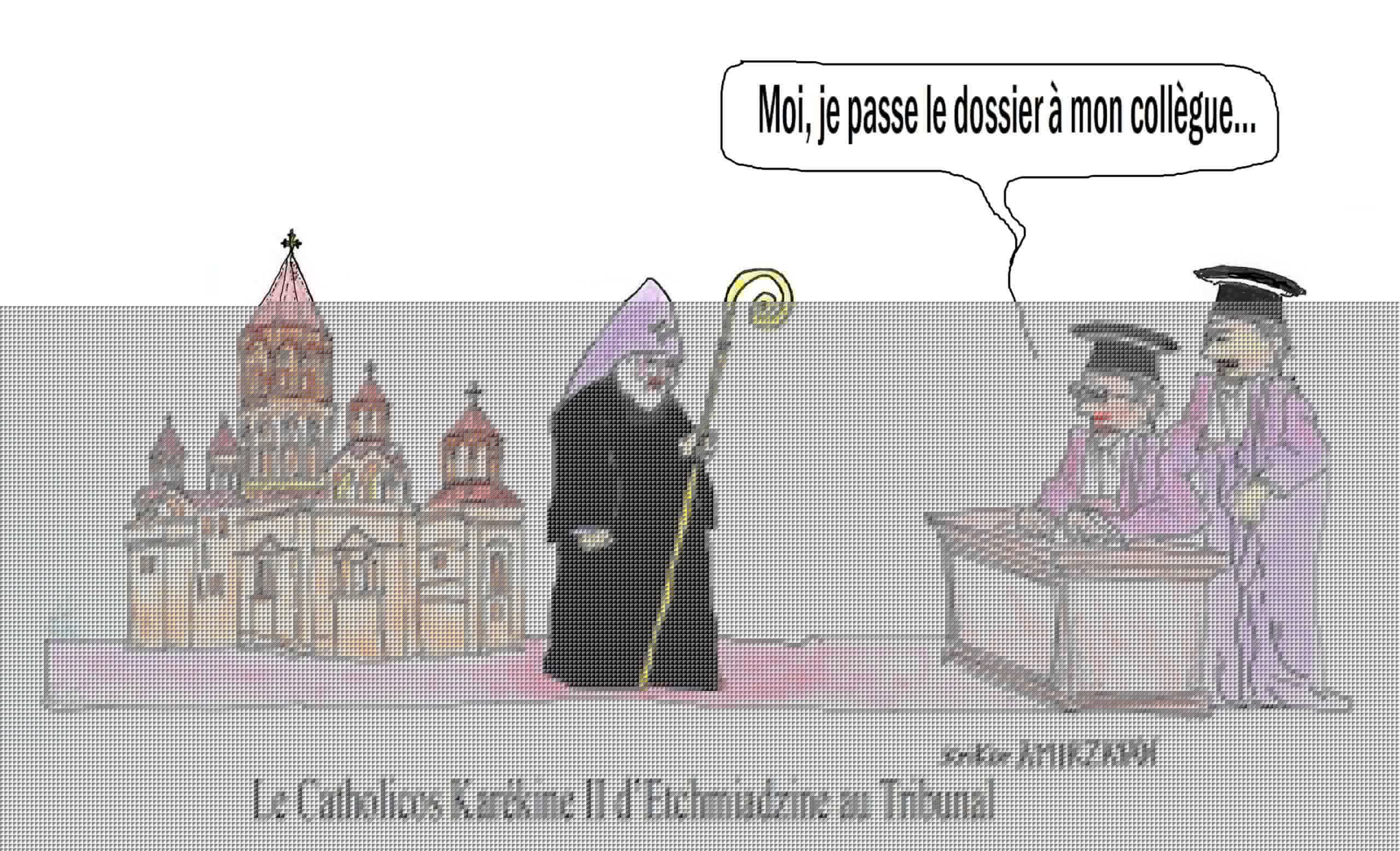 L’affaire du jugement du Catholicos Karékine II d’Etchmiadzine (Ktrich Nersisyan) et de six évêques a été confiée au juge Serge Rushanyan