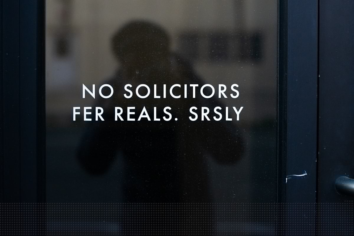 Can Door-to-Door Salespeople Ignore No Soliciting Signs in Michigan?