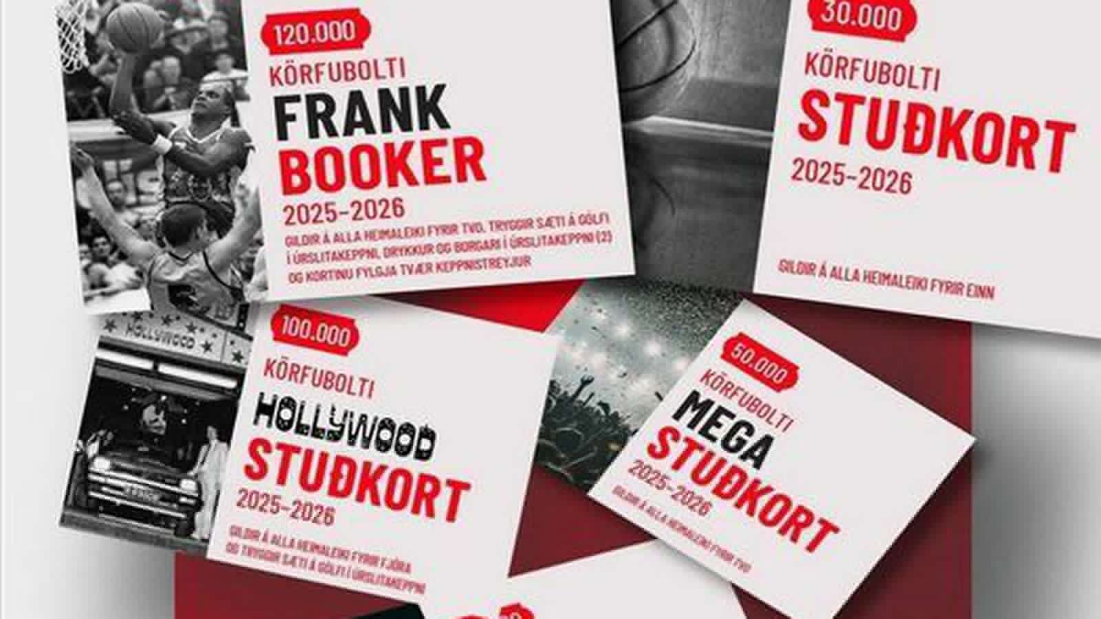 Bjóða upp á Frank Booker-árskort