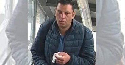 Picture of man released 'in connection' with train sexual assault probe