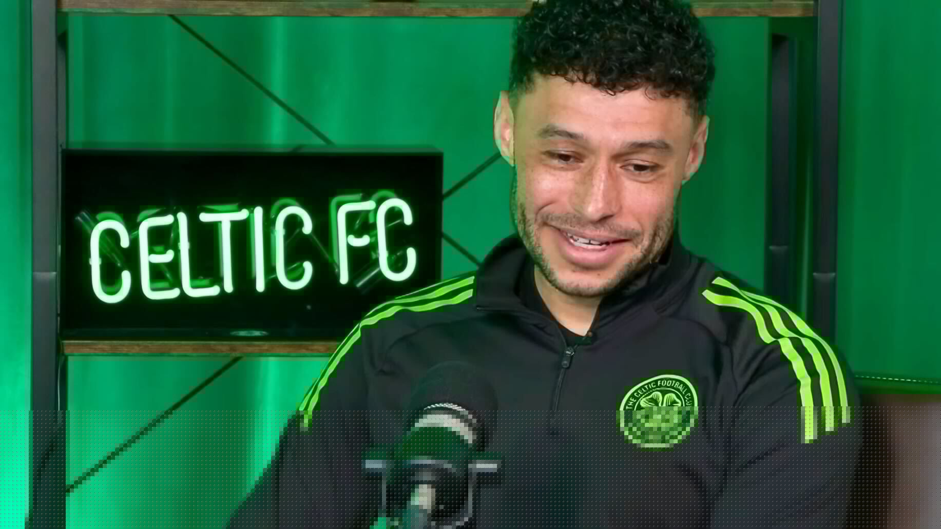 Alex Oxlade-Chamberlain gets it, as he sends a message down south and to England about Celtic