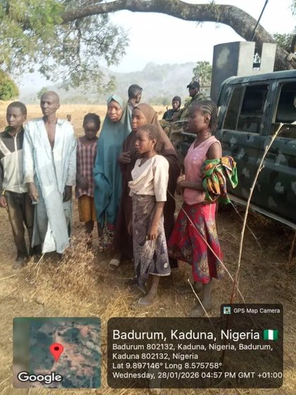 Army, Police Rescue 8 Kidnap Victims In Kaduna Forest