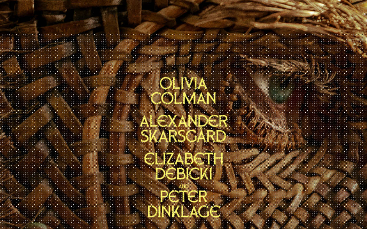 Wicker Trailer with Colman, Skarsgård, Debicki, and Dinklage