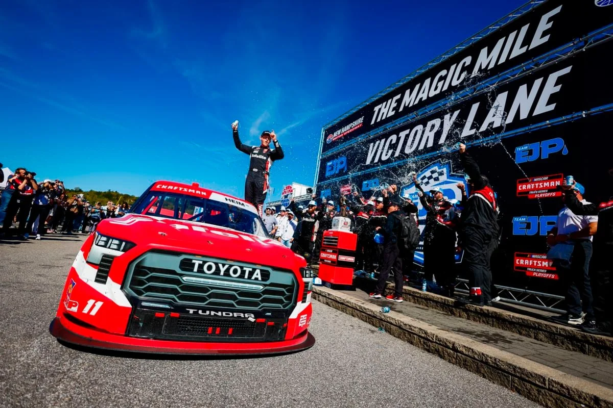 Corey Heim Makes History With 10th NASCAR Truck Win at Roval