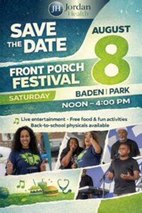 Jordan Health Holds Front Porch Festival and Health Fair