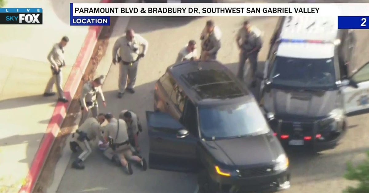 Road rage suspect arrested after high-speed chase across LA County