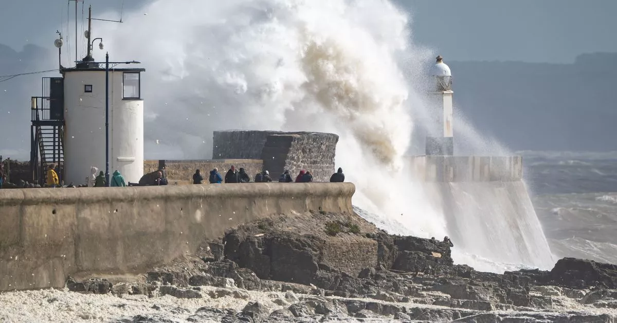 Storm Amy: Met Office issues seven weather warnings as wind and rain batters UK