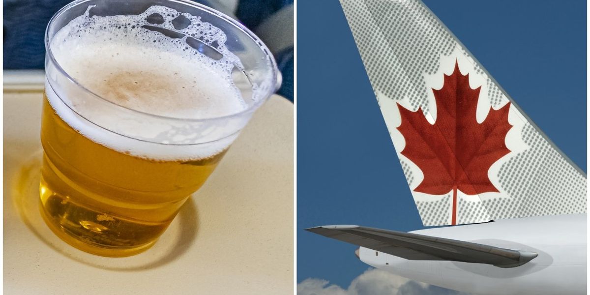 This Canadian airline is now giving away free beer, wine & snacks on all its flights