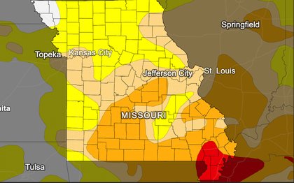 Missouri declares drought alert as farmers face dry summer