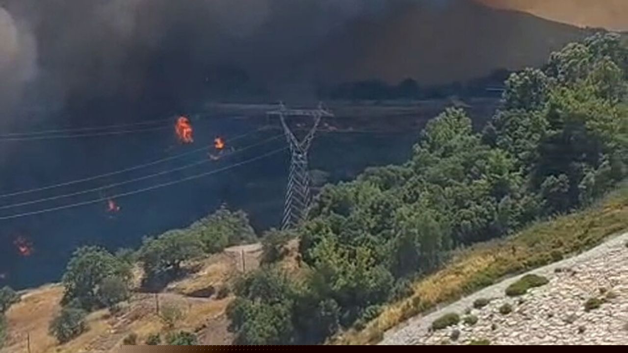 Kumluca'da orman yangını/Ek fotoğraflar