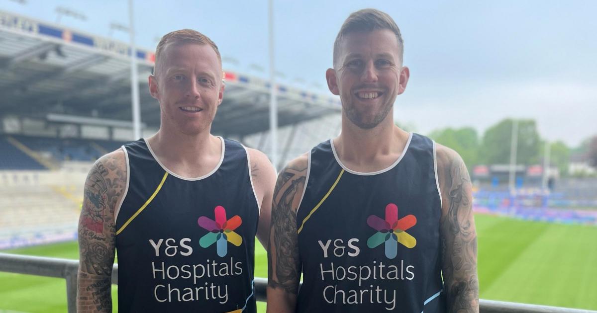 Brothers-in-law prepare to run marathon to support hospital's baby unit