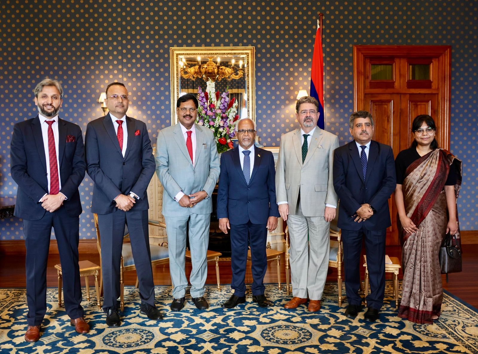 CJI BR Gavai On Three-Day Official Visit To Mauritius; Meets President, PM & Chief Justice
