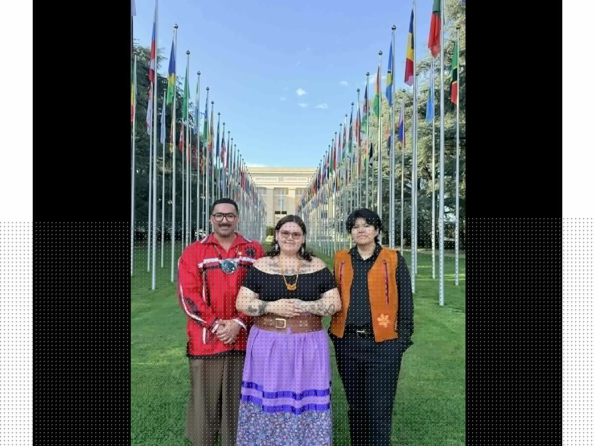 First Nation youth voice concerns at United Nations event