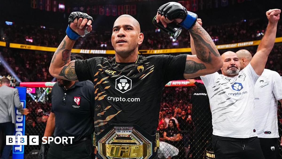 Pereira stops Ankalaev to reclaim light-heavyweight title