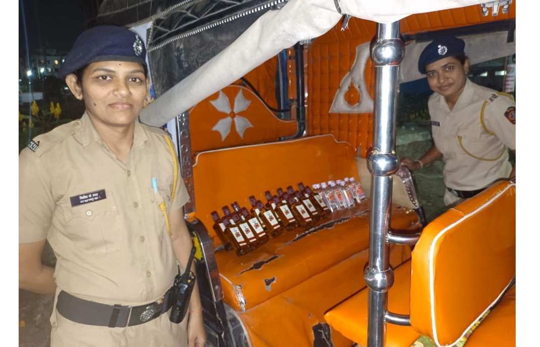Nagpur: Durga Marshal Women Police Seize Liquor Worth ₹1.05 Lakh on Dry Day