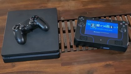 PS4 Slim anche portatile: un modder lo rende possibile