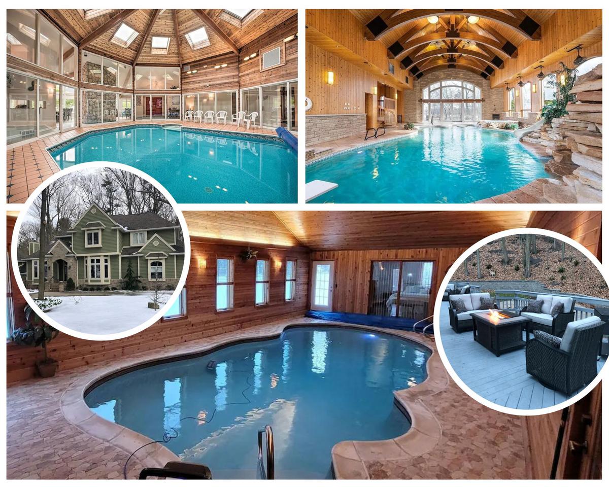 7 Cozy Michigan Rental Homes With Indoor, Heated Pools