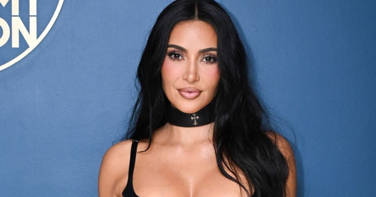 Kim Kardashian Wears Sheer Black Crop Top In Latest SKIMS Photos