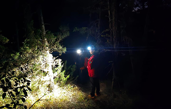 Solo hiker helped by CVSAR after fall
