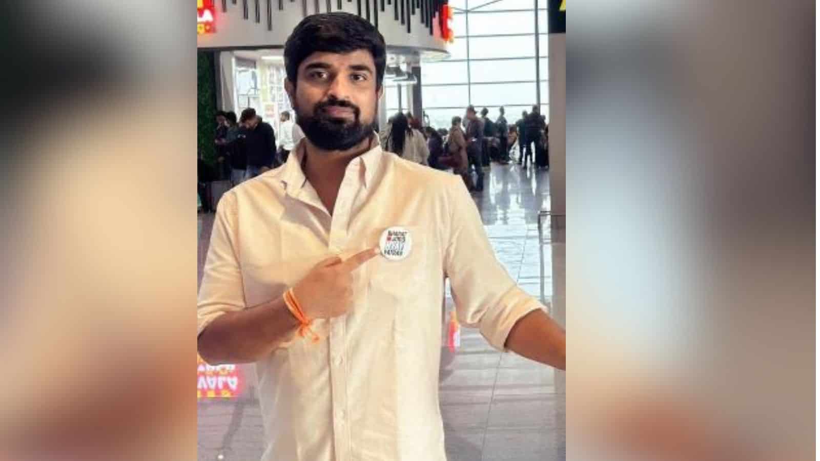 Naveen Pettem is Telangana Congress social media chairperson