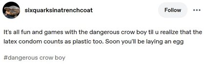 Dangerous Crow Boy - It's all fun and games with the dangerous crow boy
