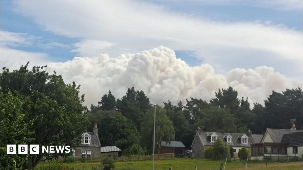 Residents allowed to return after Cairngorms wildfire evacuation