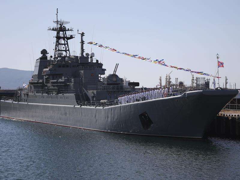 Ukraine's blitz damages Russia's Black Sea stronghold