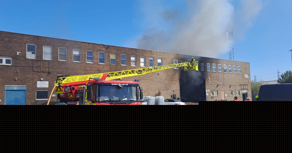 Live updates as fire crews to remain at A13 fire for 'next few hours'