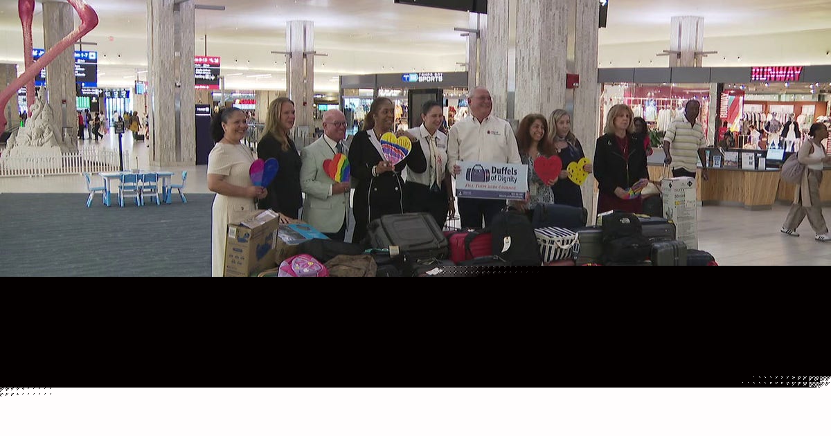 Tampa International Airport donates hundreds of unclaimed bags to foster kids
