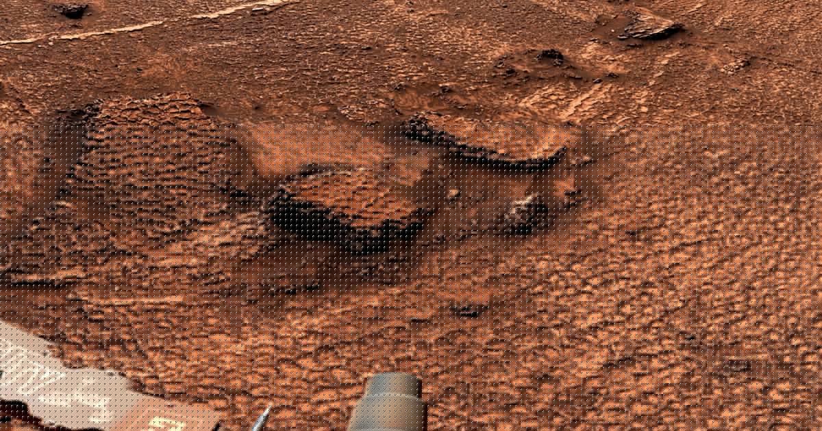 NASA Mars Rover Discovers Field of Mesmerizing Polygons