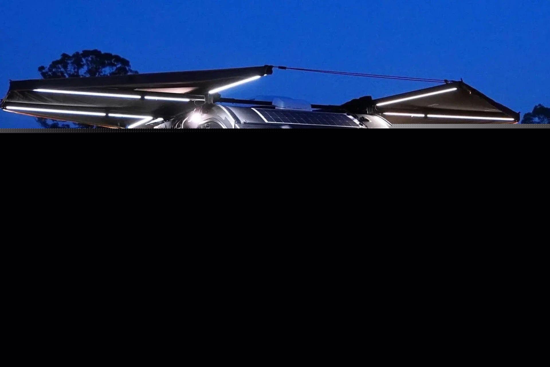 Stockman Dual Wing Rover Off-Road Teardrop Camper Unfolds Massive Dual Awnings