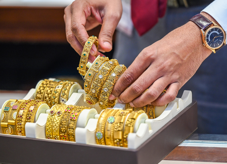 Gold, silver prices dip after profit booking