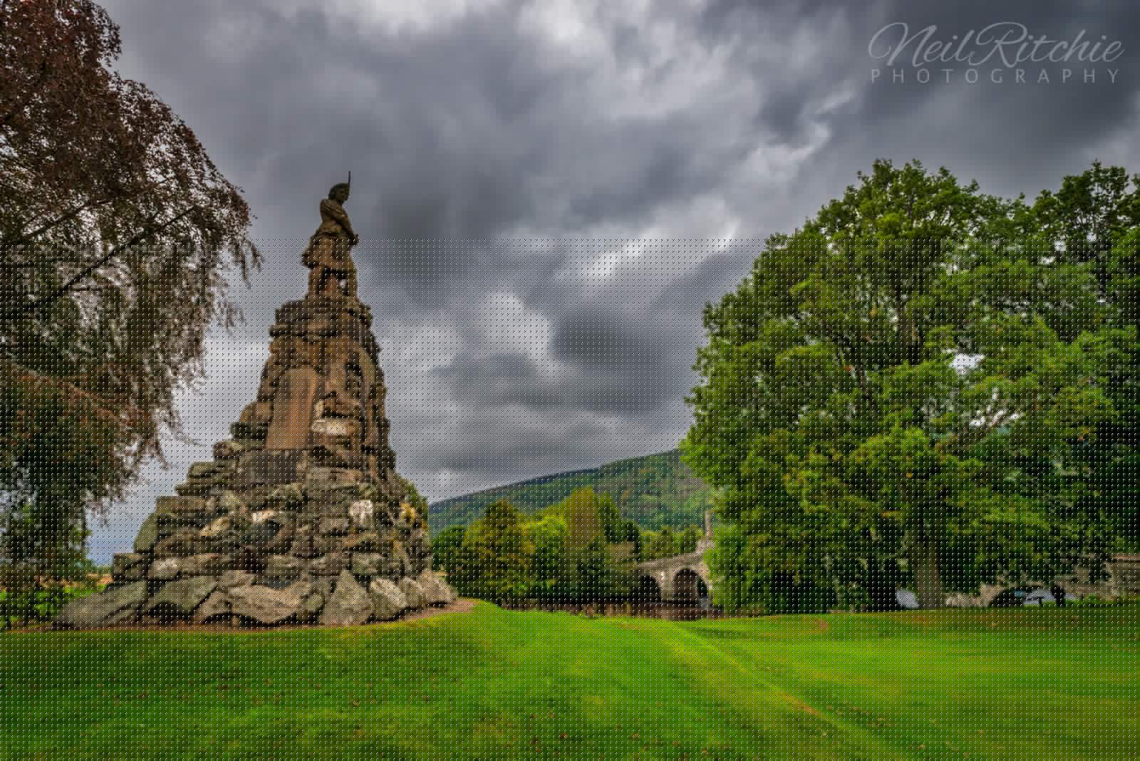 The first muster of the Black Watch at Aberfeldy