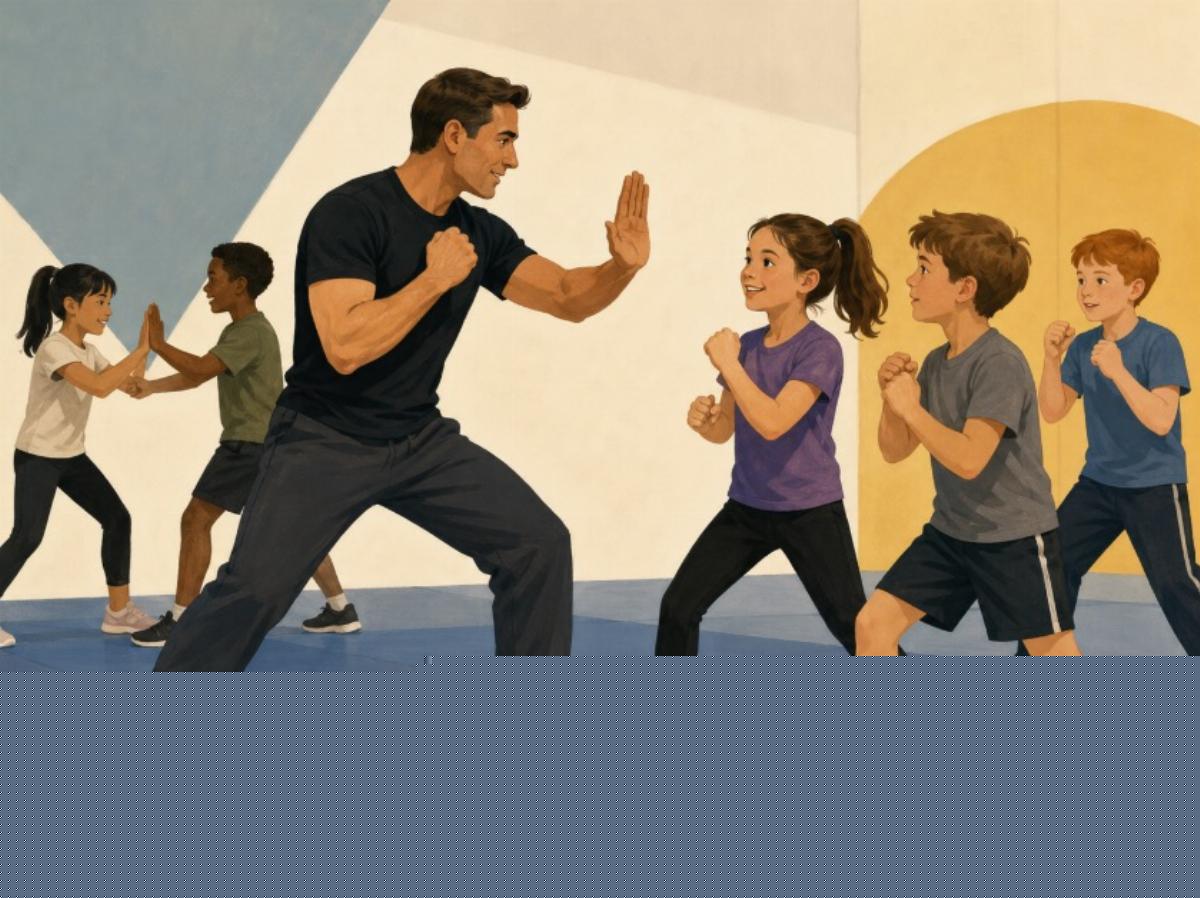 Martial arts teach kids what the internet never will