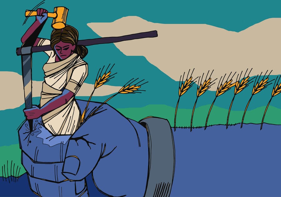 On farms, it's all work and no land for women