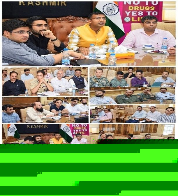 Div Com Kashmir reviews alignment of flyovers, Srinagar Ring Road
